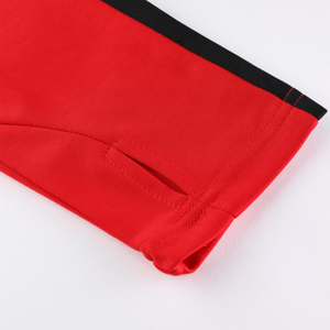 เสื้อโค้ทแฟชั่นสำหรับผู้ชายดีไซน์ใหม่ออกแบบโลโก้ได้ตามต้องการชุดฝึกฟุตบอลแบบไม่มีลวดลายสำหรับผู้ชายคุณภาพสูง - Product Image 3