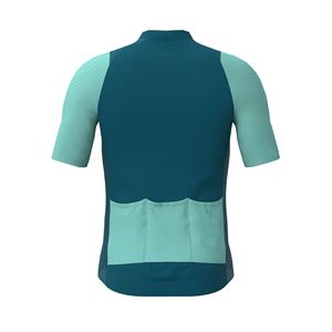 Maillots de cyclisme unisexes avec logo personnalisé Tissu en maille respirante anti-UV évacuant l'humidité, commande en gros pour hommes - Product Image 4