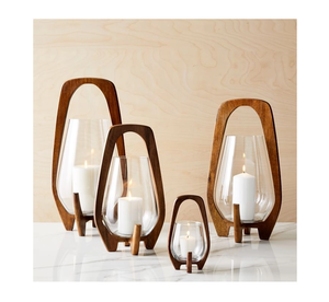 Pot de lanterne à bougie en bois de la meilleure qualité à un prix raisonnable Lanterne à bougeoir en bois Produit le plus vendu - Product Image 1