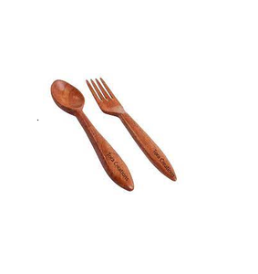 Tendance Fourchette en bois cuillère Designer Couverts Cuillère Mélange Alimentaire Populaire Couverts Conception Fourchette Couteau Cuillère À La Main - Product Image 2