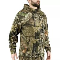 Sudadera con Capucha de Forro Polar para Caza de Invierno para Hombre |   Patrón de Camuflaje Transpirable 100% Poliéster