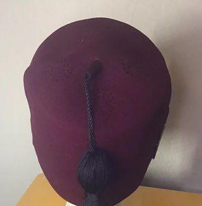 Fez Marron Vintage Shriner avec Pompon de 18 Pouces et Strass, Chapeau Maçonnique de Haute Qualité, Personnalisé, Meilleure Vente, Fez Très Demandé - Product Image 5