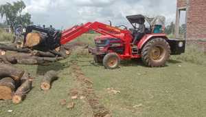 Tracteur à roues à usage intensif avancé avec moteur 4WD et haute puissance pour la culture agricole et l'utilisation agricole au meilleur prix - Product Image 3