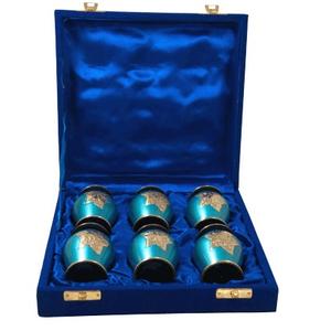 Metal Keepsakes Funeral <b>Memorial</b> Infant Ashes Urn With Velvet <b>Box</b> Exclusive Design Remarkable Casket - Product Image 1