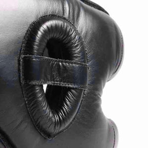 Protège-tête de boxe en PVC avec fermeture auto-agrippante, antidérapant, écologique, respirant, confortable et personnalisable - Product Image 2