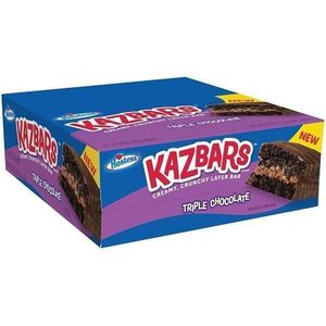 Hot Selling Wholesale Hostess Kazbars Triple <b>Chocolate</b> 2.75oz Wholesale from Factory for Retail Shops & Resellers - Product Image 1