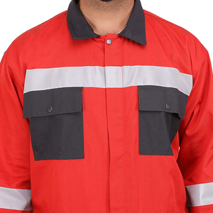 OEM Venta al por mayor Tarifa Hombres Uniforme DE SEGURIDAD Transpirable Cómodo Ropa casual Alta calidad Precio barato Uniforme de seguridad para adultos - Product Image 5