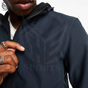 Veste Softshell formation personnalisée veste coupe-vent Soft Shell pour hommes randonnée imperméable automne veste extérieure. - Product Image 3