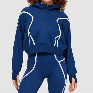 Women's Top Quality Sweat suit 2 Piece <b>Sets</b> Women Custom <b>Embroidery</b> Logo 3D Printing Cotton Blank Pullover and Hoodie <b>Set</b> - Product Image 1