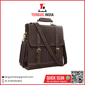 Vintage Leather Men's <b>Backpacks</b> Exporters with Interior Compartment Available at Low Price - Product Image 2