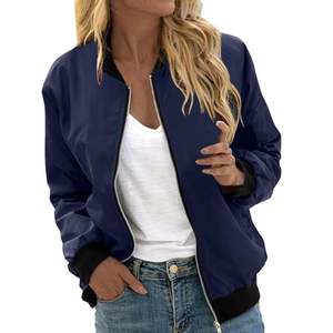 High Quality Wool Winter Jacket for Women XL Size Quick Dry Sustainable Windbreaker Classic Letterman Style <b>Stand</b> Light Classic - Product Image 4