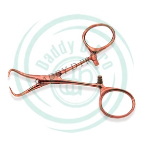 DDP Veterinary Backhaus Abrazadera de toalla 13cm Grado quirúrgico Acero inoxidable alemán Marca OEM Base aceptada Instrumentos quirúrgicos - Product Image 5