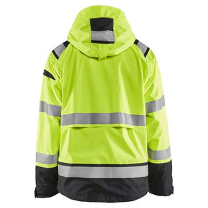 Veste de travail à capuche zippée de haute qualité pour hommes, écologique, respirante, en toile, avec logo frontal, idéale pour l'hiver - Product Image 2