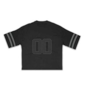 Camiseta de fútbol de algodón personalizada 100% camiseta de tela de malla de fútbol de alta calidad superior para la venta en línea - Product Image 4