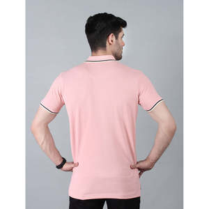 EUGENE Classique 100% Polyester Spandex pour Polo Brodé Techniques Respirant Tissu Gaufré Uni Manches Courtes 6XL - Product Image 5