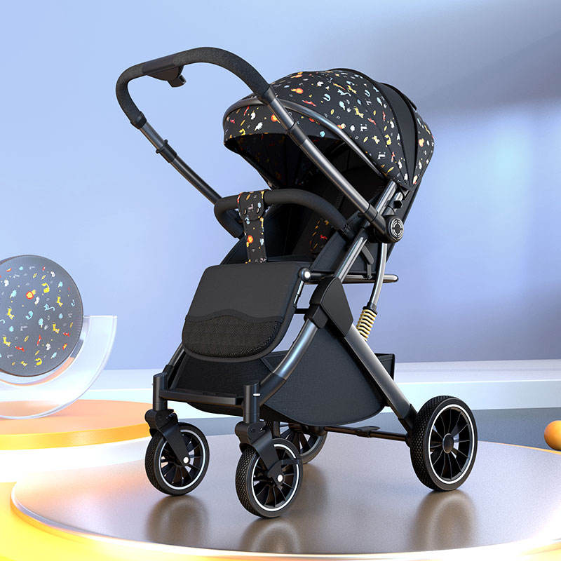 Cadre doré avec forêt