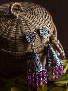 Dangles oxydés de haute qualité de haute qualité les plus vendus directement du fournisseur indien avec un éclat scintillant - Product Image 2