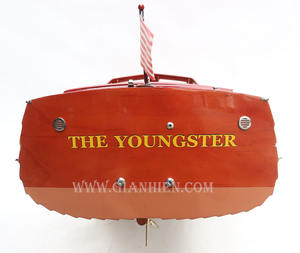 Gia Nhien Fabricante Aprueba Diseño Personalizado LYMAN RUNABOUT BARCO DE VELOCIDAD ARTESANÍA DE MADERA ALTA CALIDAD - Product Image 3