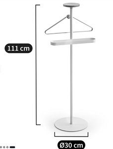 Perchero de Metal Moderno para Sala de Estar, Extensible, Independiente, para Ropa, Sombrillas y Bolsos - Product Image 3