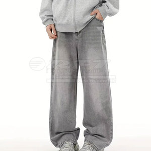 Classic <b>Men</b> Baggy <b>Jeans</b> With Relaxed Wide Leg Cut And Strong Material Suitable For Daily Wear And Travel Baggy <b>Jeans</b> - Product Image 2