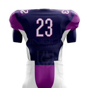 Concevez vos propres uniformes de football américain Logo personnalisé Uniformes confortables de football américain - Product Image 5