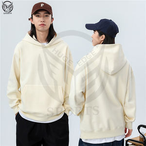 Alta calidad 100% algodón-Fleece peso personalizado Pullover Drop Shoulder Oversize Hoodie para unisex. - Product Image 2