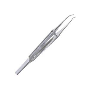 Fórceps esclerales corneales Kirby más vendidos con mango de ejes curvos Oídos oftálmicos Ojos Nariz Garganta Instrumentos quirúrgicos - Product Image 6