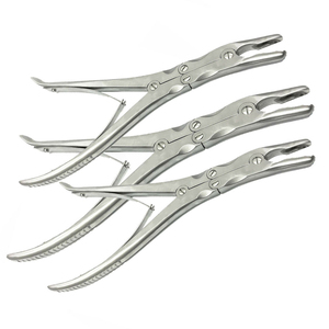 Pinzas de corte de hueso Ruskin Liston de acero inoxidable, 160mm, diseño único, fuente de alimentación Manual personalizada - Product Image 3