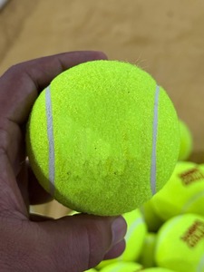 ลูกเทนนิสทำจากสักหลาดคุณภาพสูงทนทานสำหรับการฝึกกีฬาชายหาดแบบไม่ใช้แรงดันทั้งสองแบบ - Product Image 3