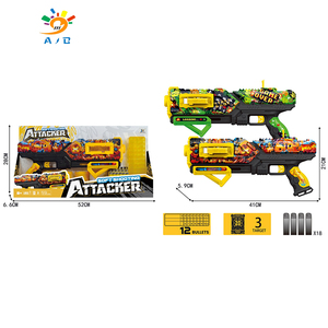 Ajb Tùy Chỉnh Graffiti Hoàn toàn Tự Động Liên Tục Bọt Mềm Đạn Súng Đồ Chơi Điện Tử Cho Trẻ Em Mềm Mại Và Đàn Hồi Vui Vẻ Đồ Chơi Súng - Product Image 3