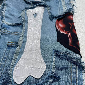 Jeans pour homme à jambe large, taille haute, coupe classique, teinture unie, 100% coton, fabrication au Pakistan, grande personnalité - Product Image 5