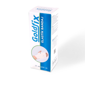 Bandage de compression élastique médical professionnel 15 cm x 2 m – Soutien pour les soins des traumatismes et la thérapie par compression - Product Image 2