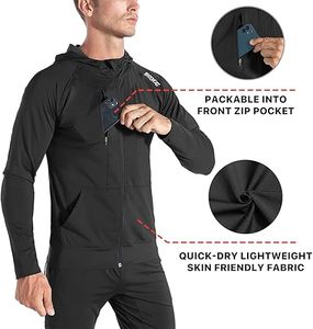 Wholesale Designer <b>Men</b> <b>Long</b> Outdoor Windbreaker <b>Jacket</b> Stand Hooded Lightweight Windproof Waterproof Breathable Casual Wear - Product Image 4