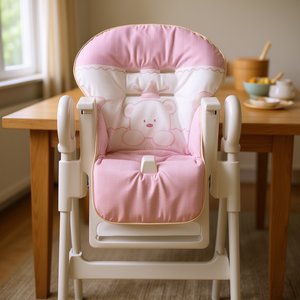 Funda para Silla Alta Italbaby BABY RE Rosa 050 6150 22, Cubre Asiento para Silla Alta - Product Image 3