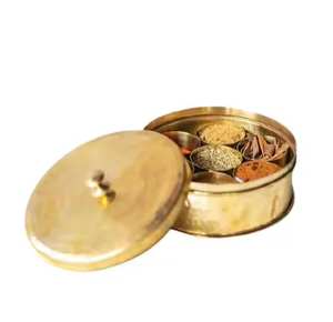 Boîte à épices en plastique faite à la main, Masala Dabba, boîte à condiments, fournisseur, qualité alimentaire, étanche, passe au lave-vaisselle - Product Image 3