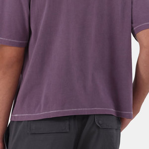 Camiseta Corta Unisex de Moda, 100% Algodón Orgánico de la Mejor Calidad, Corte Cuadrado, Cuello Redondo, Manga Regular, Informal - Product Image 5