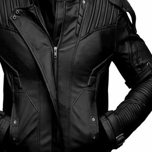 Veste en cuir pour hommes, veste en cuir PU pour femmes, vestes pour hommes, cuir de vachette de qualité supérieure - Product Image 3