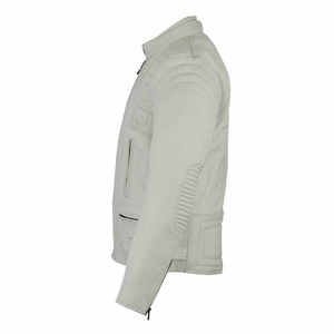 Veste en cuir Vêtements de mode Veste en cuir pour hommes Veste en cuir de haute qualité Logo personnalisé - Product Image 3