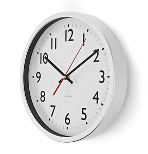 Orologio da parete basic da 30 cm. (Nedis CLWA110WT) - Product Image 2