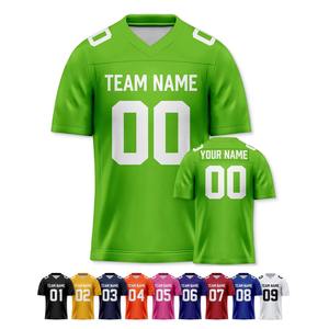 Maillot de football américain avec logo Vêtements de football américain personnalisés Broderie Vêtements de football américain - Product Image 4