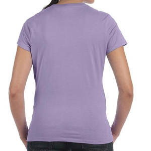 เสื้อยืดแบบสวมหัวสำหรับผู้หญิงเสื้อยืดแบบสวมหัวแบบซักได้พิมพ์โลโก้แบบกำหนดเอง - Product Image 5