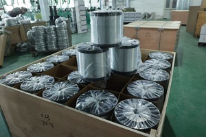 0.32mm:25 + yıl üretim tecrübesi sıcak daldırma galvanizli 0.32mm zırhlı kablo demir tel doğrudan Tianjin çin - Product Image 4