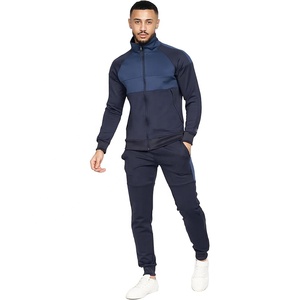 Conjunto Deportivo Personalizado de Alta Calidad 100% Algodón, Chaqueta Deportiva con Cierre Completo y Pantalones, Ropa Deportiva para Hombre - Product Image 1
