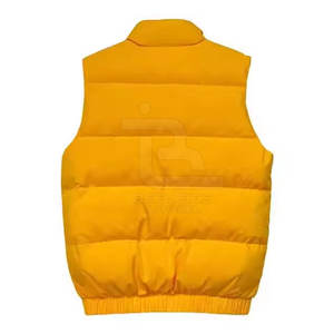 Superventas MOQ bajo hombres Puffer chaleco transpirable hombres Puffer chaleco Pakistán hecho hombres Puffer chaleco - Product Image 6