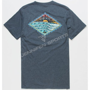 2024 T-shirt d'été personnalisé de haute qualité pour hommes 100% tissu en jersey de coton, col rond, Design imprimé numérique personnalisé, étiquette de cou intérieure - Product Image 3