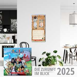 ปฏิทินตั้งโต๊ะแบบกำหนดเองลายวันพีซ ปี 2025 ปฏิทินพิมพ์แบบตั้งโต๊ะสำหรับตั้งโชว์และโปรโมชั่น ทำจากวัสดุกระดาษ - Product Image 4