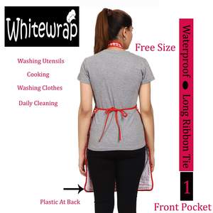 Custom Logo Cotton Polyester <b>Chef</b> Cooking <b>Aprons</b> Kitchen <b>Apron</b> With Pockets - Product Image 2