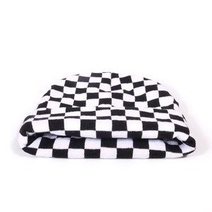 Bonnet en tricot côtelé personnalisé pour couples, style streetwear, bonnet chaud d'hiver - Product Image 1