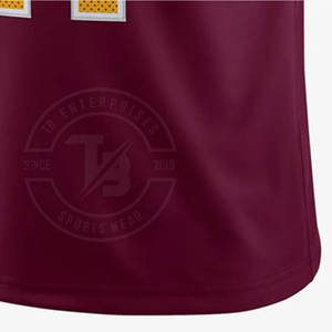 Vente en gros Maillot de football américain personnalisé Maillot de football américain respirant de haute qualité - Product Image 5