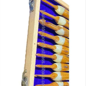 Crochets élégants en résine et en bois fabriqués à la main confortables et durables avec des couleurs attrayantes pour un crochet lisse par FWE - Product Image 5